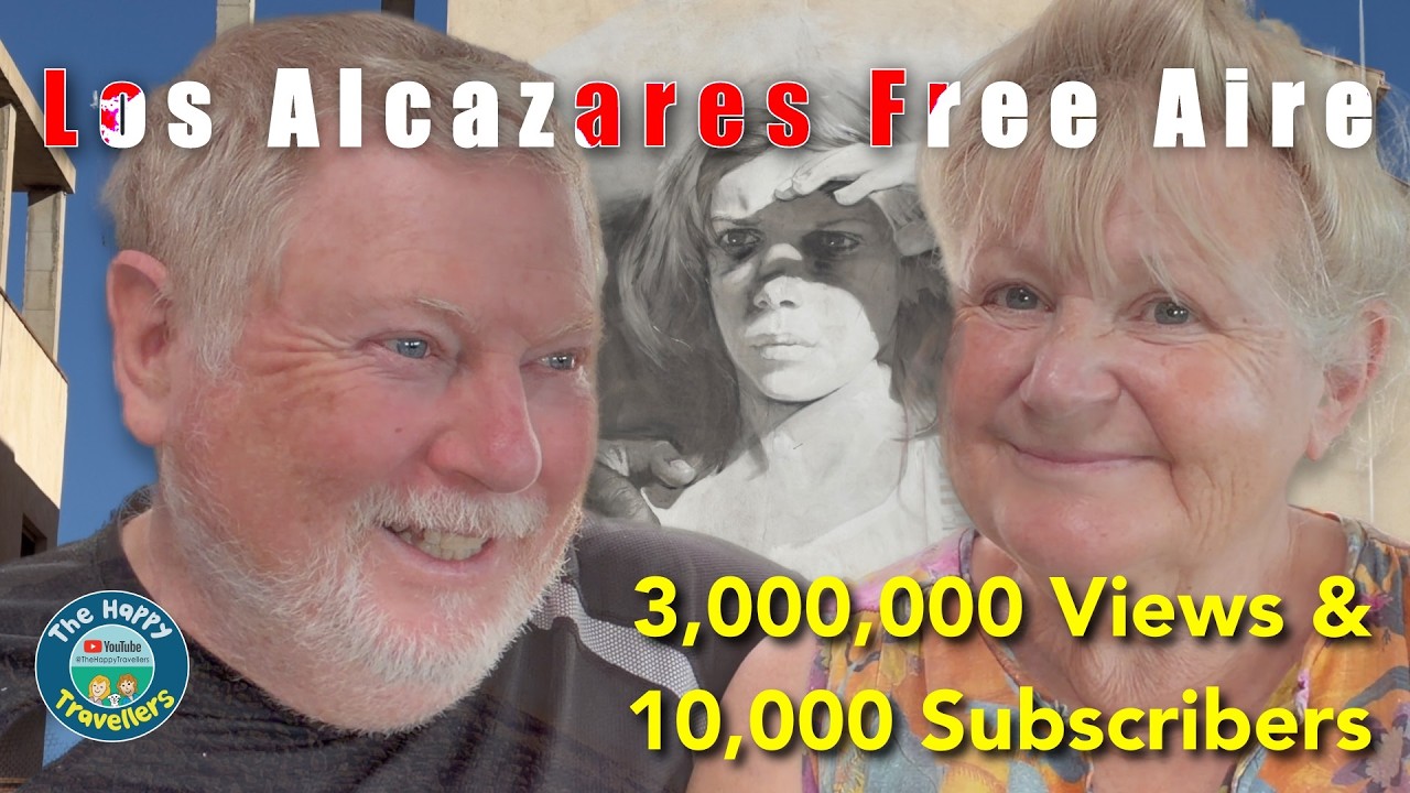 Los Alcázares Motorhome Life Spain | Free Aire, Seafront Walks & 10K Subs + 3M Views Milestone!