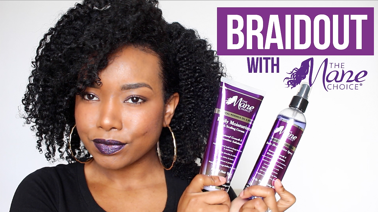 BRAIDOUT with The Mane Choice Tropical Moringa Collection | NATURAL HAIR