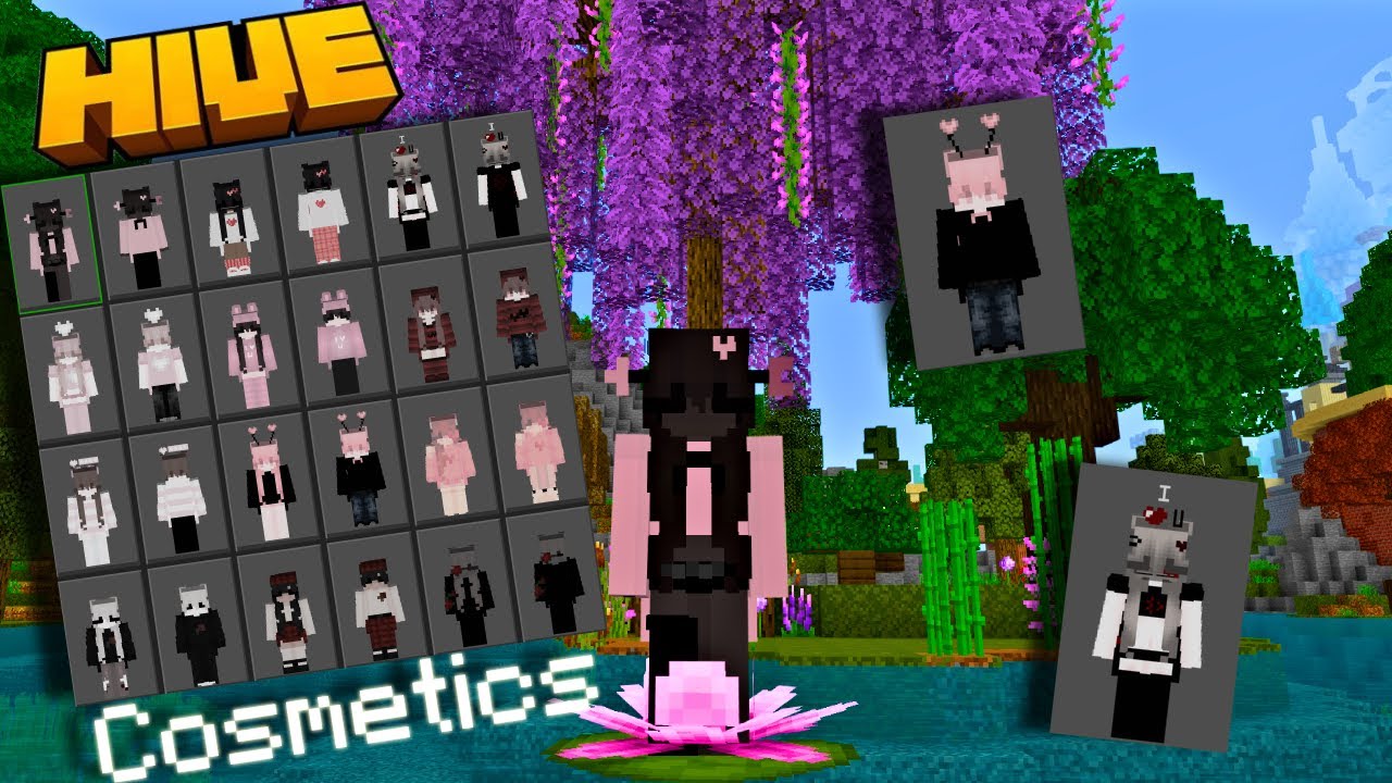 30 Valentine's Cosmetics Skin Pack For PC With ‪@Bruh_Jude | Works On Hive