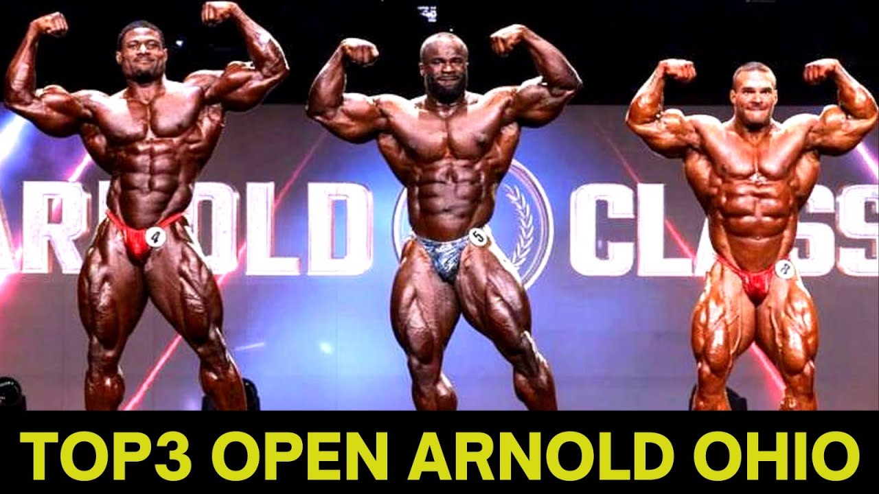 TOP 3 OPEN ARNOLD OHIO 2023: NICK WALKER VS SAMSON DAUDA VS ANDREW JACKED