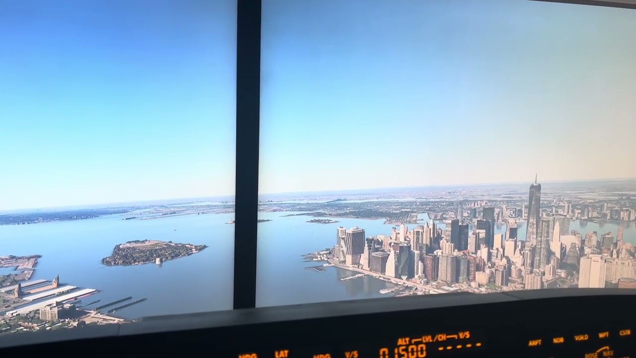 A320 Home Cockpit MSFS2024 New York