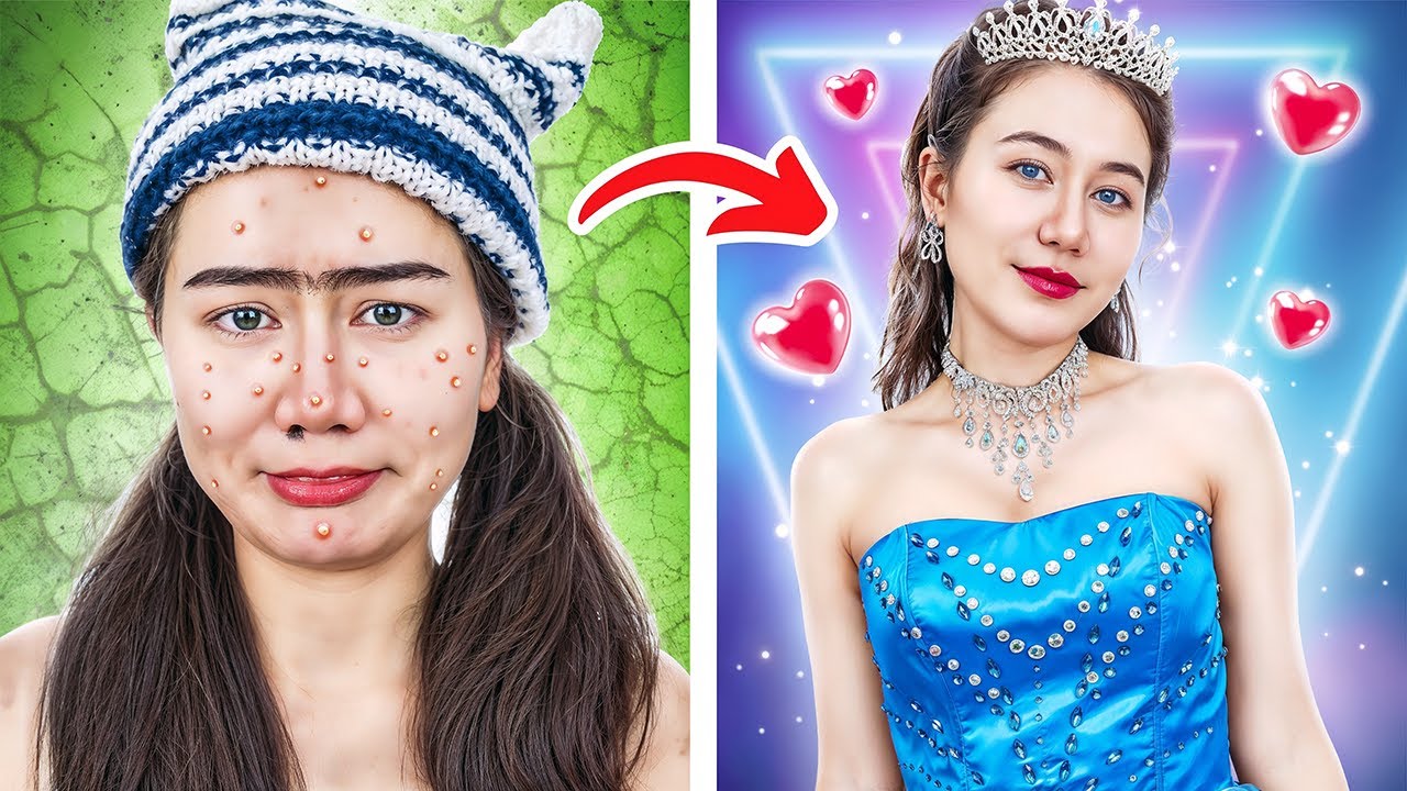 Lột Xác Ngoạn Mục Từ Mọt Sách Thành Nữ Hoàng Trường Học! Cô Gái Nổi Tiếng Vs Không Nổi Tiếng