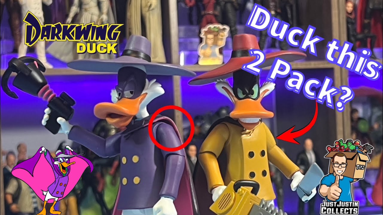 Darkwing Duck vs Negaduck 2 Pack Figure Review | Diamond Select