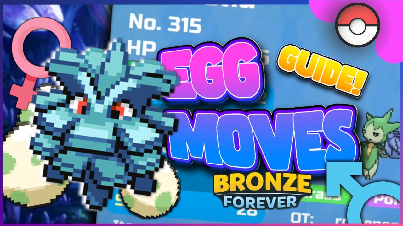 How To Breed Egg Moves! (Basic Egg Moves Guide) | Pok&eacute;mon Brick Bronze