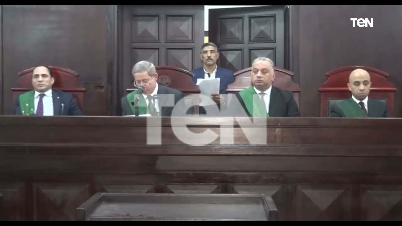 شاهد لحظة النطق بالحكم على قـ اتل نيرة أشرف .. وكلمة مؤثرة وتاريخية لـ القاضي