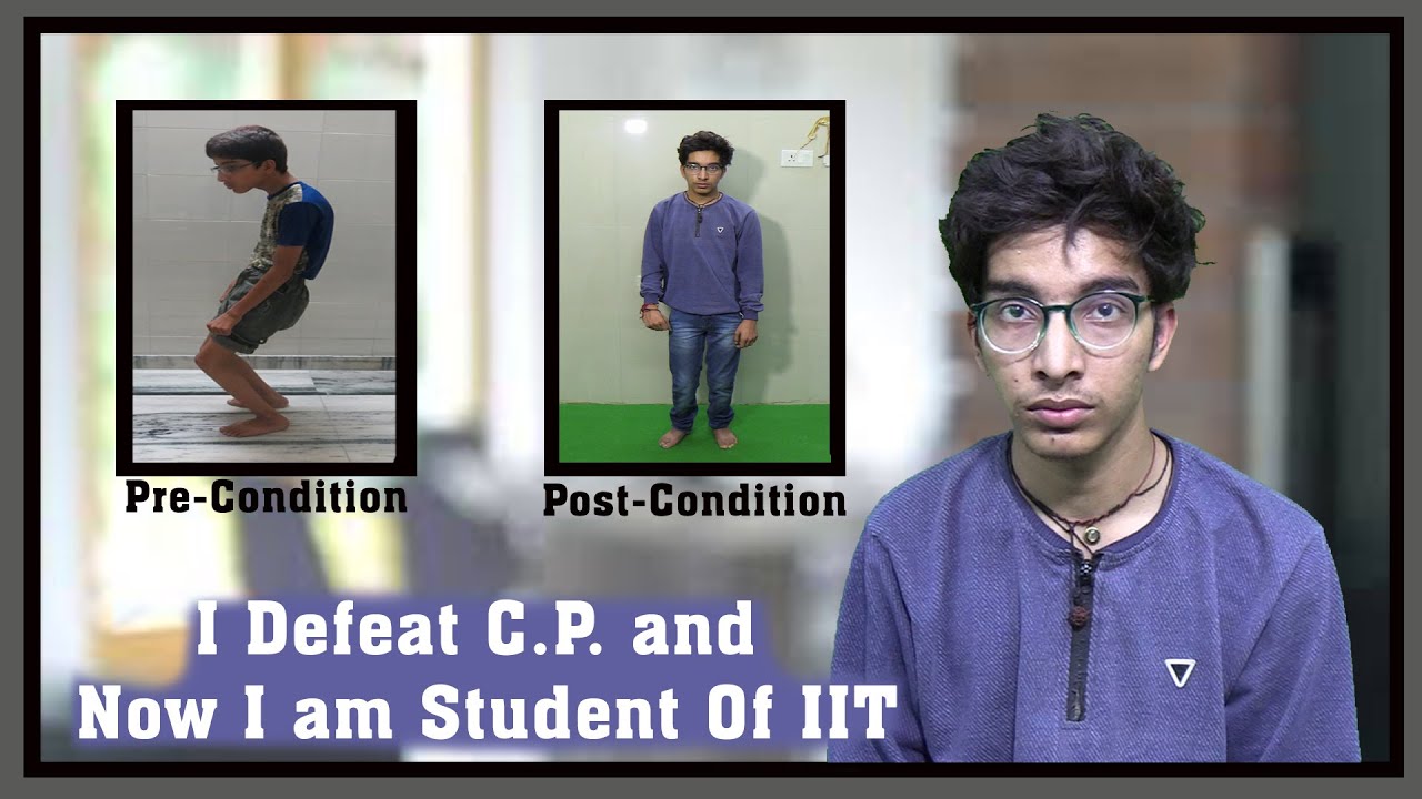Cerebral palsy: Sharing of experience by IIT Student | Trishla Foundation