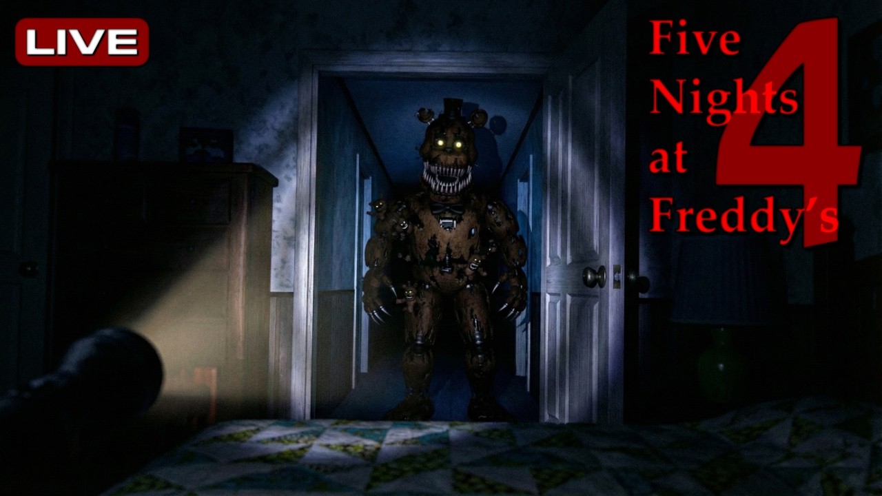 FNAF 4 en duo avec Sayo 😱 | Le silence va nous tuer