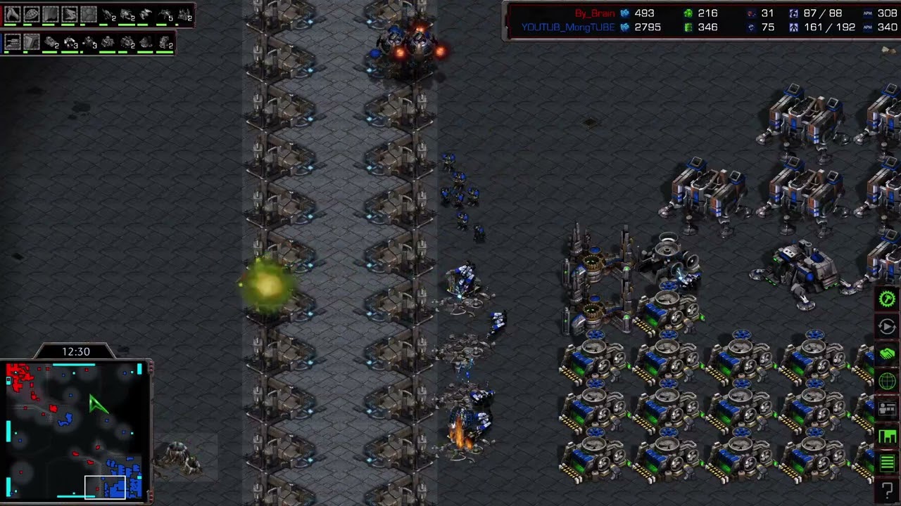 GOSU - Brain (Z) vs Mong (T) - Starcraft Casty Cast - How Gosu was Mong's Terran? Awesome GG FME!