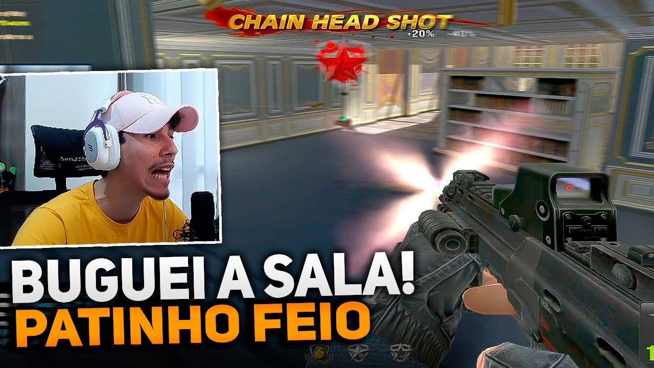 PATINHO FEIO NO ESTILO HACKER! ATÉ O BAN CHEGAR 😂😂