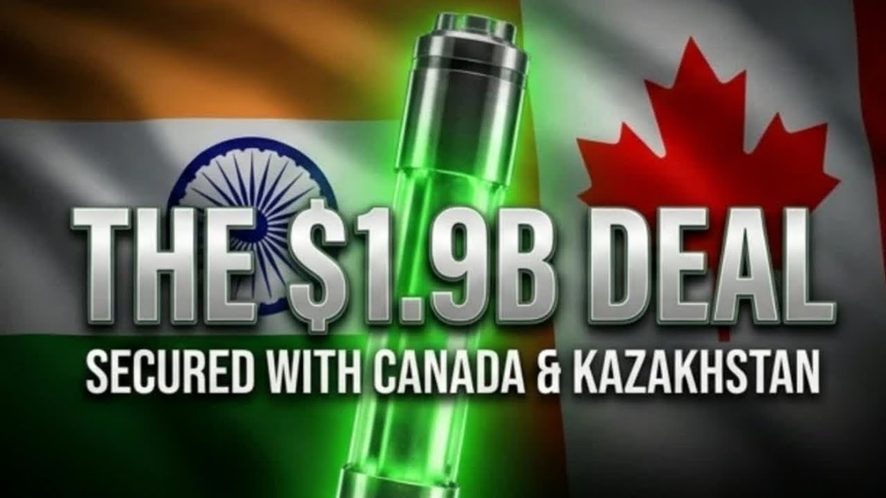 The Uranium Deal Explained: How India is Securing its Nuclear Future #uranium #canada #kazakhstan 