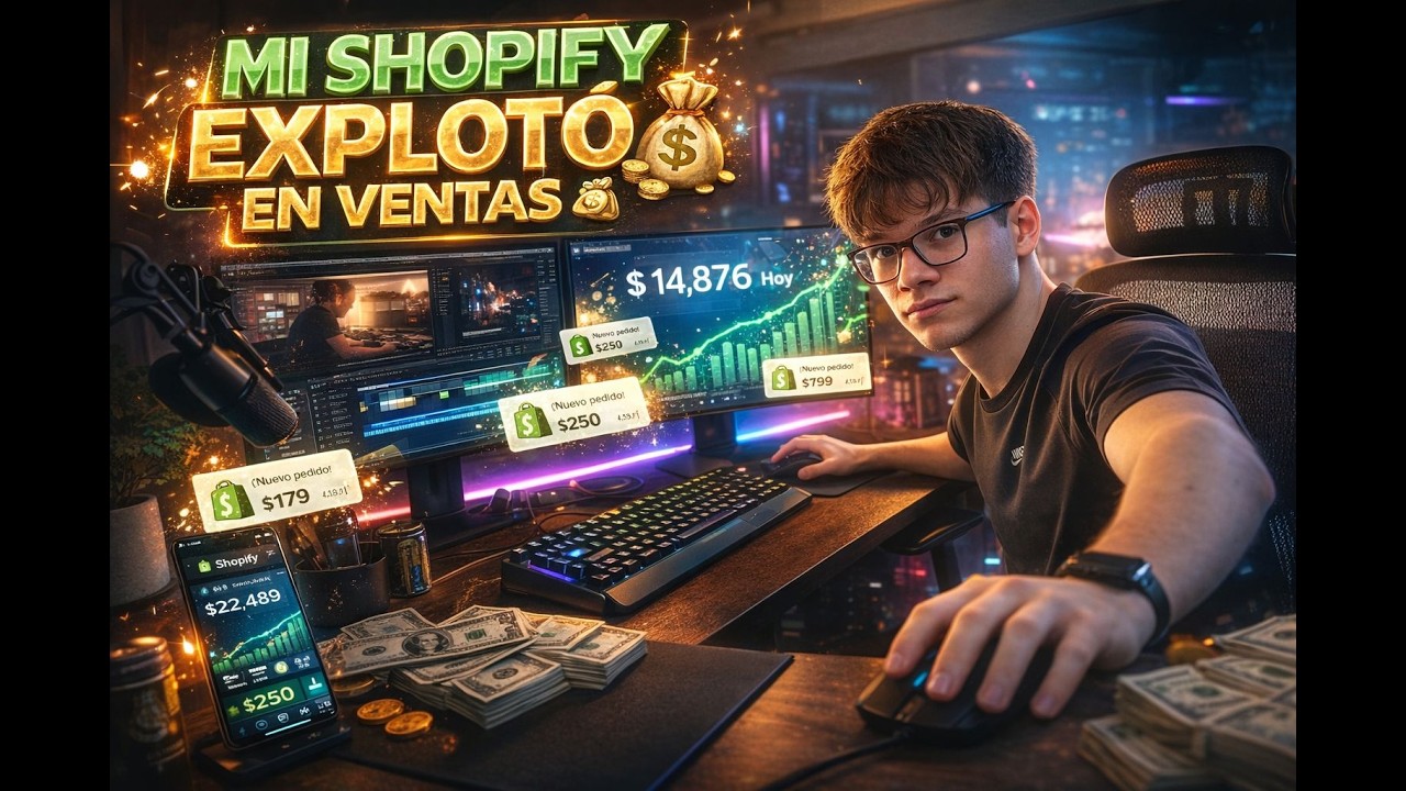 Así Consigo 1000 Ventas en 10 Minutos con Shopify