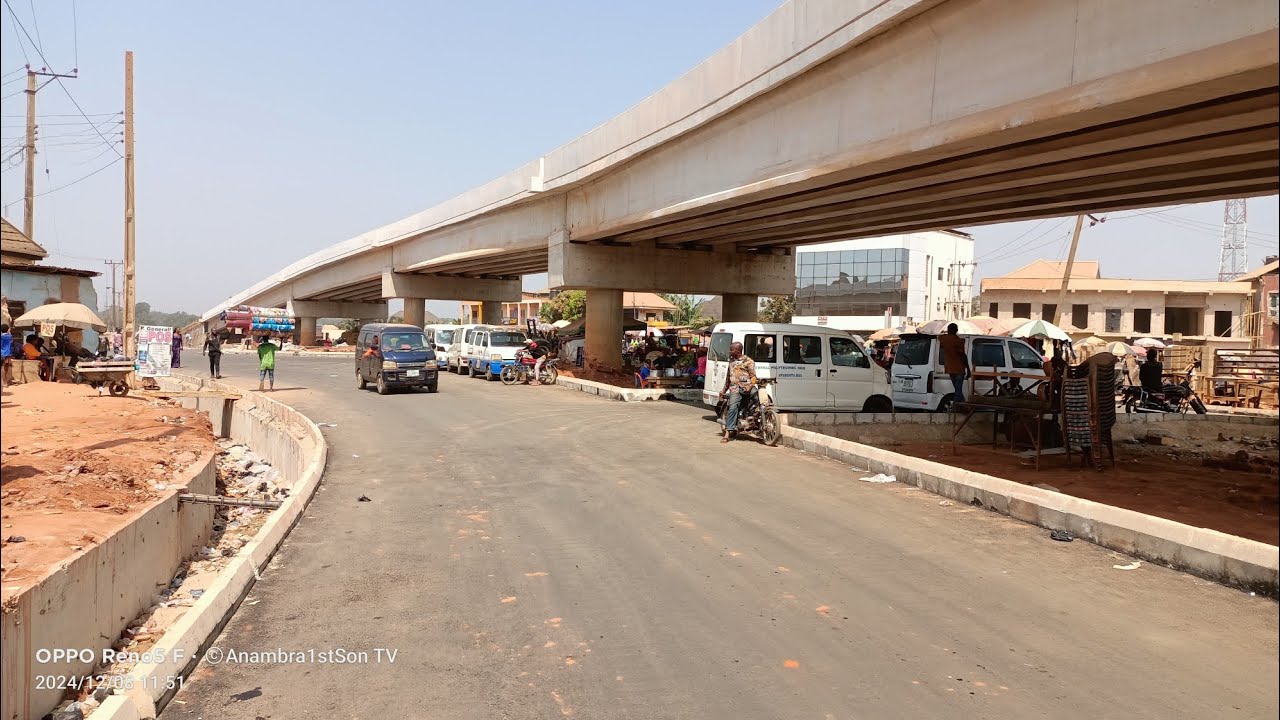 Ekwulobia Flyover & Connecting Roads Now in Final Phase Of Construction.