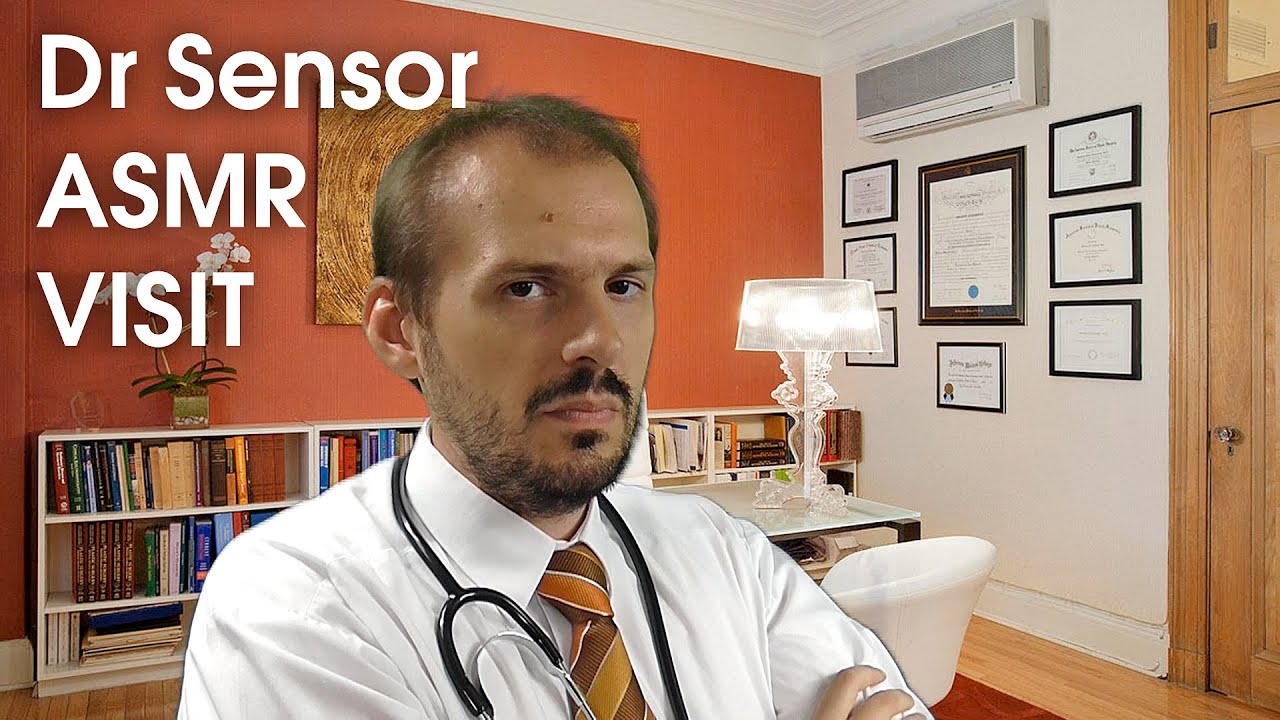 Dr Sensor Visit. Binaural ASMR Medical Examination Role Play
