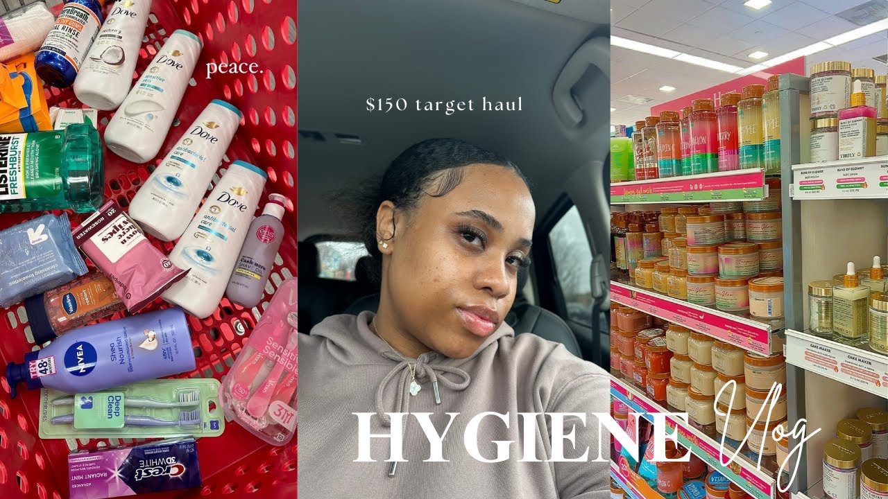 Hygiene Shopping | $150 monthly target haul + hygiene tips & favs