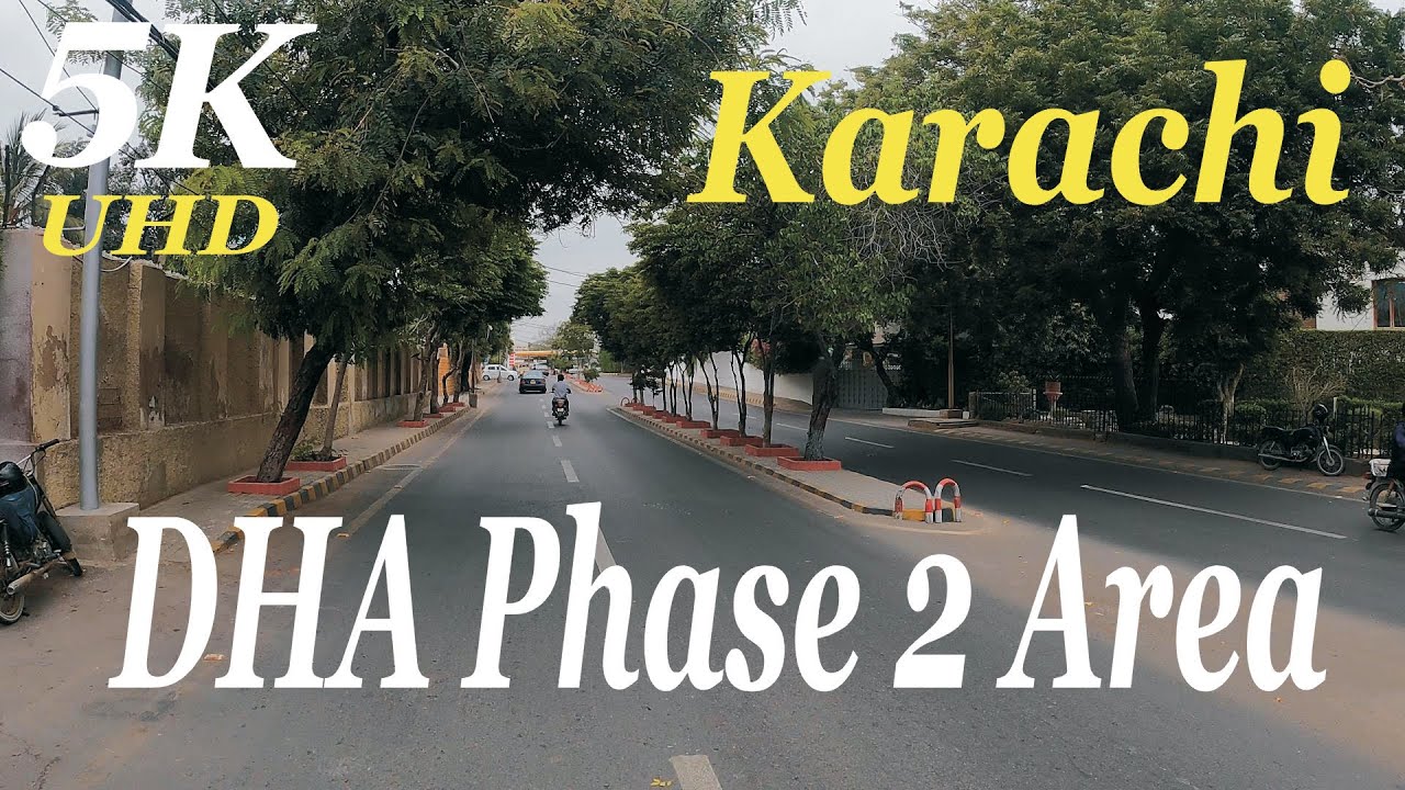 Sightseeing Karachi DHA Phase 2 Araa | Exploring Beauty Of Pakistan | 5K Video