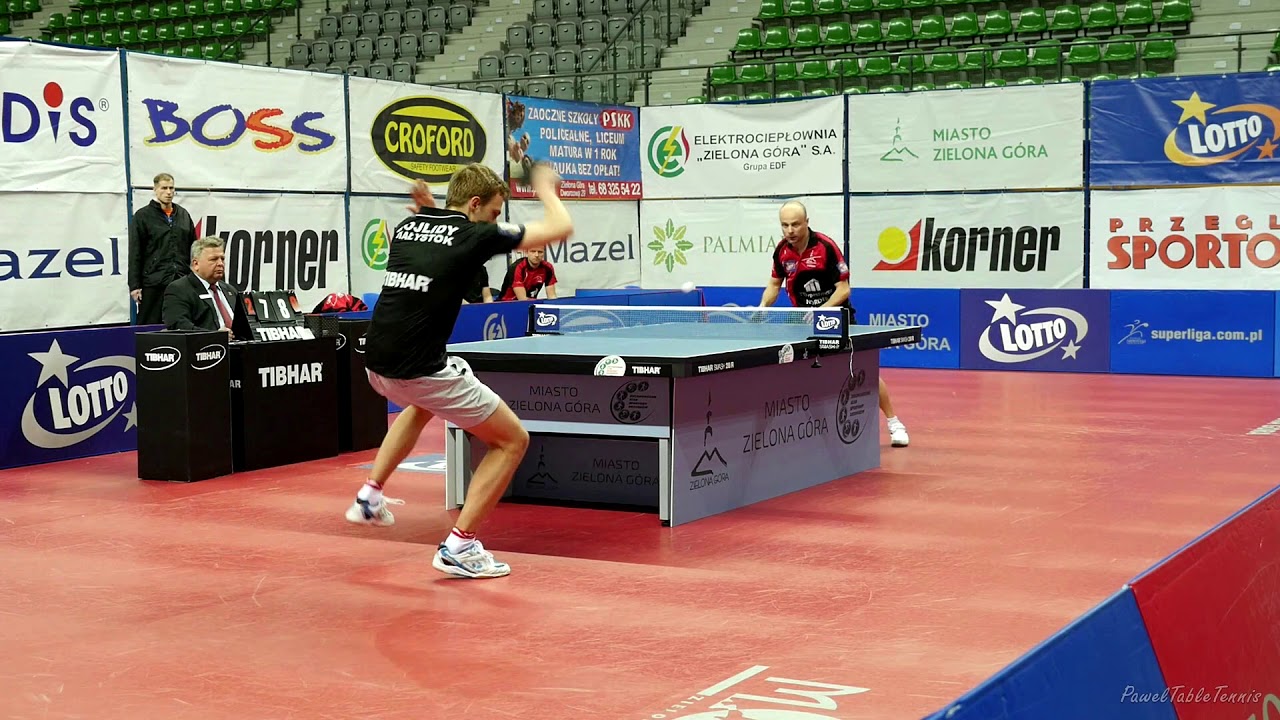 Aleksander Khanin vs Lucjan Błaszczyk | TableTennis
