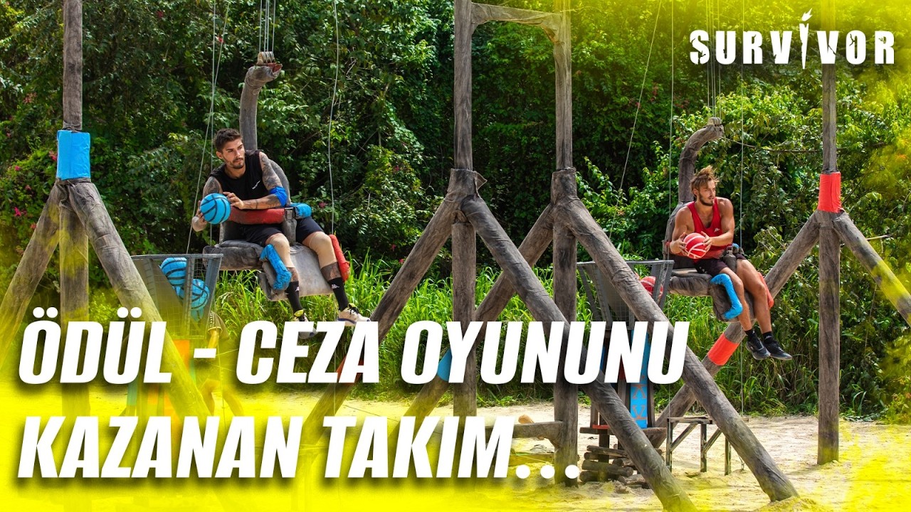 Ödül - Ceza Oyununda Kazanan Takım Belli Oldu | Survivor 2026 9. Hafta 3. Bölüm