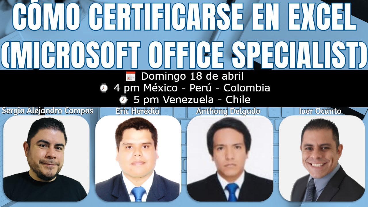 🔴 CÓMO CERTIFICARSE EN EXCEL (MOS) ft. Eric Heredia y Anthony Delgado de CAP-IT CIX - PODCAST #61