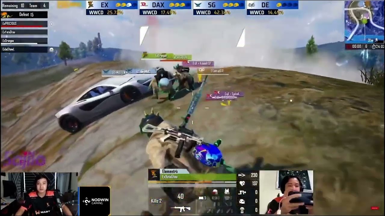 Elementrix 18 kills domination in pmpl south asia 2022 fall |  #mrhyozu #exnation #elementrix