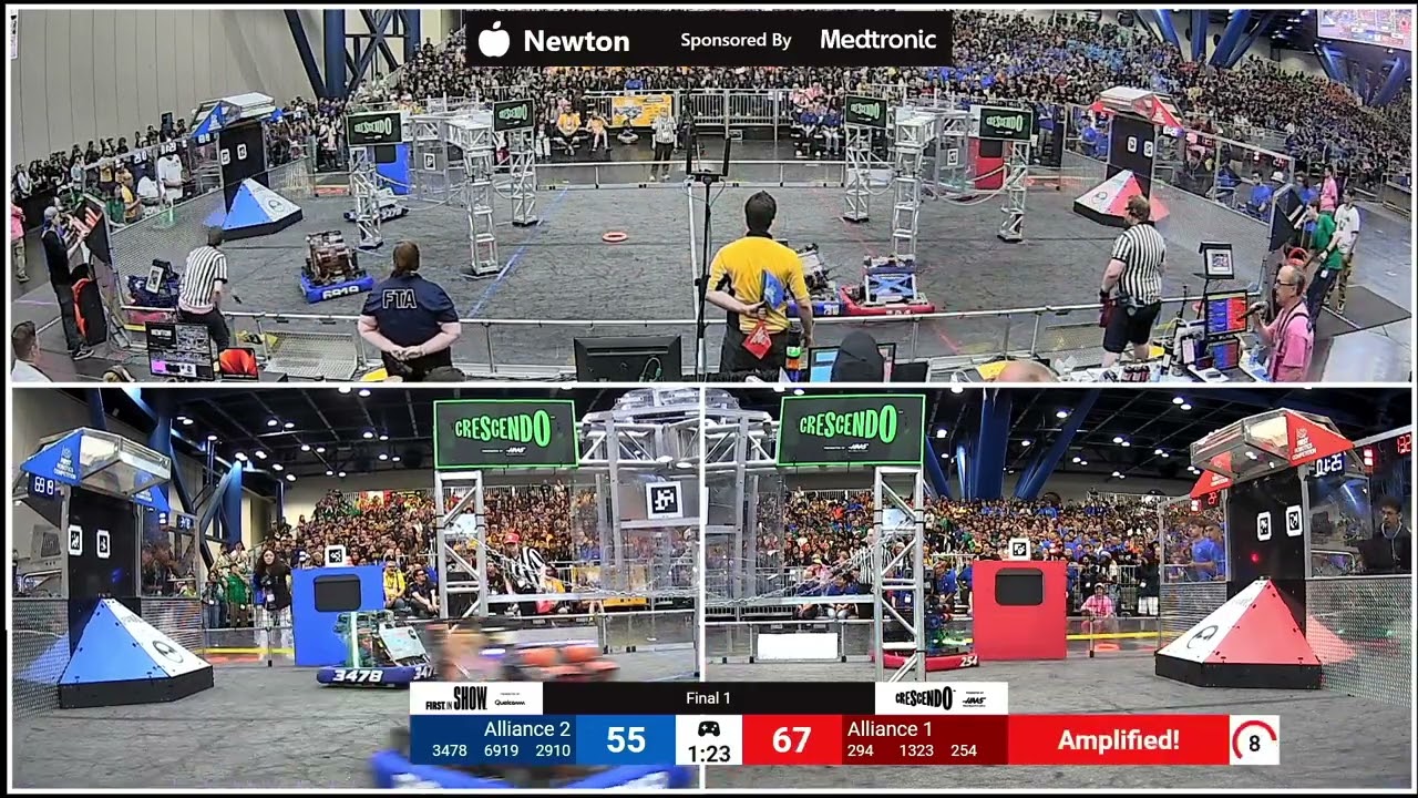 Final 1 - 2024 FIRST Championship - Newton Division sponsored by Medtronic
