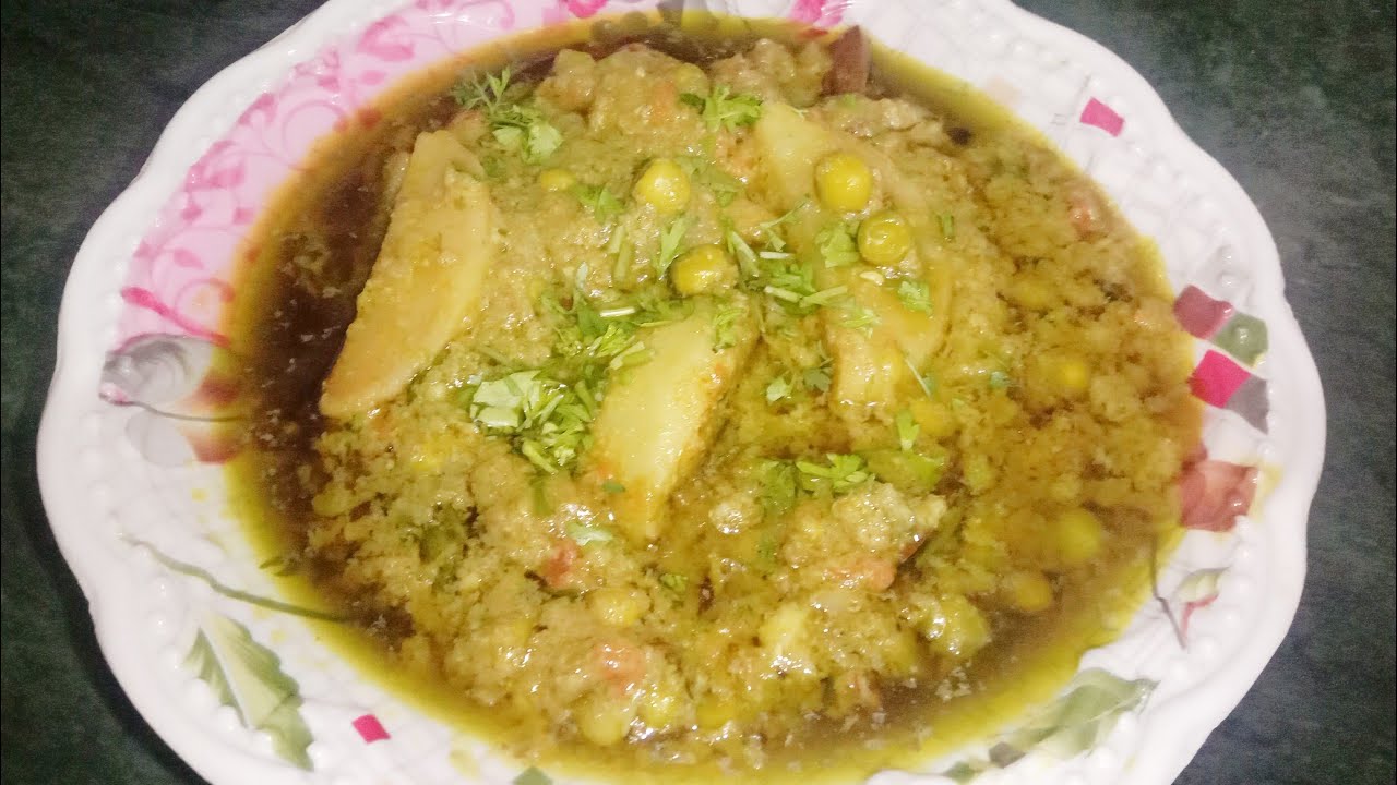 Thandi special nimona 😋थांडी स्पेशल डिश निमोना #nimona #matar #specialisation #up
