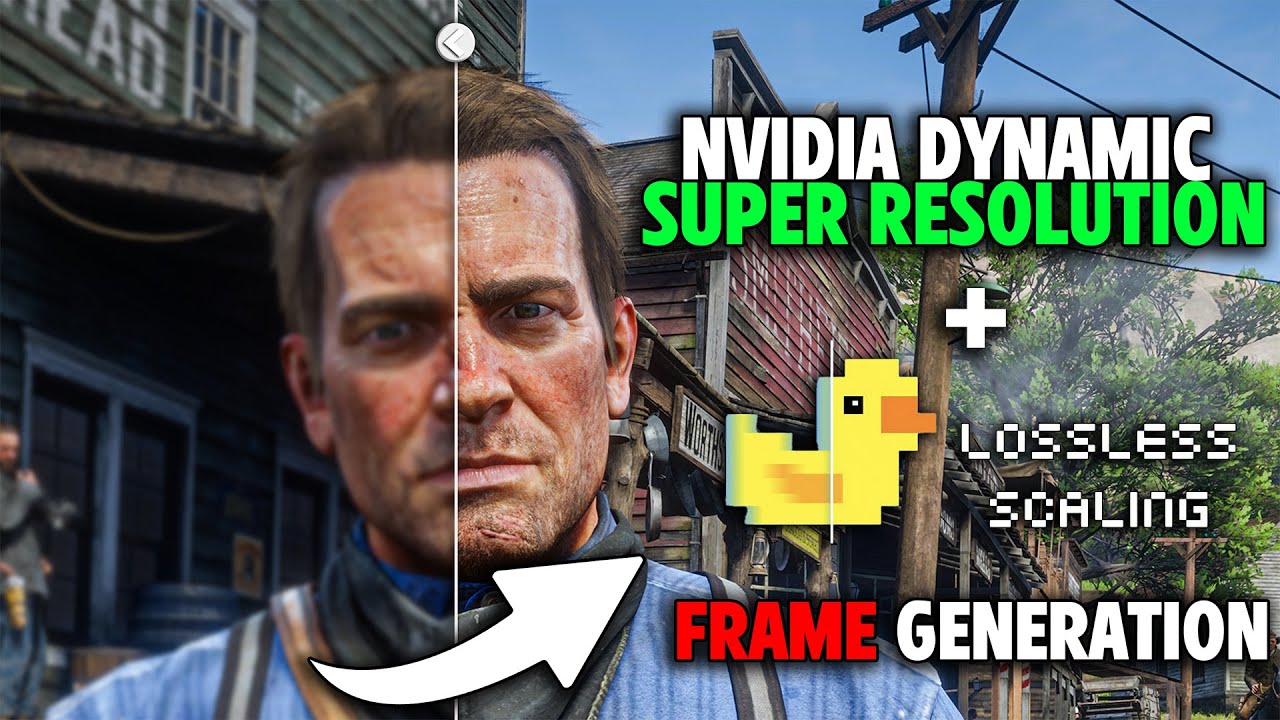 Red Dead 2 at 3x DSR + LSFG | Better Graphics & Smoother FPS on Budget Setup!