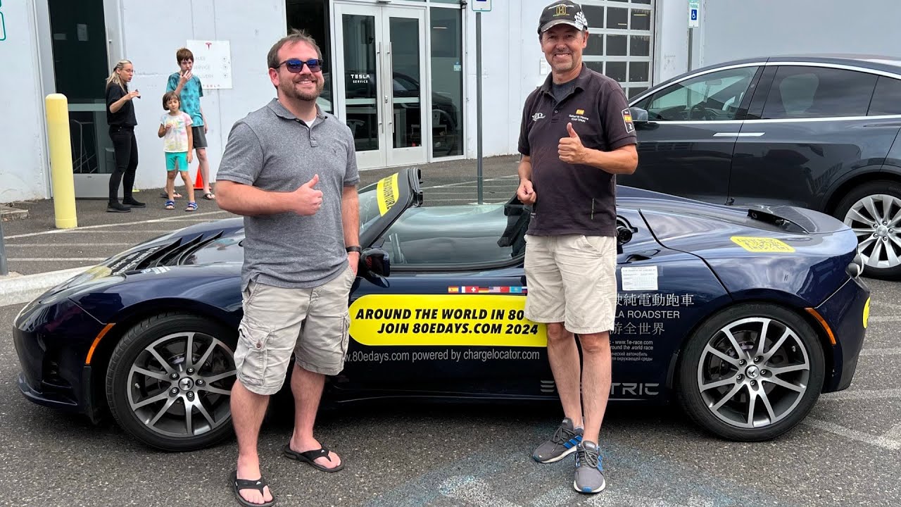 Tesla Roadster Around the World with Rafael de Mestre!
