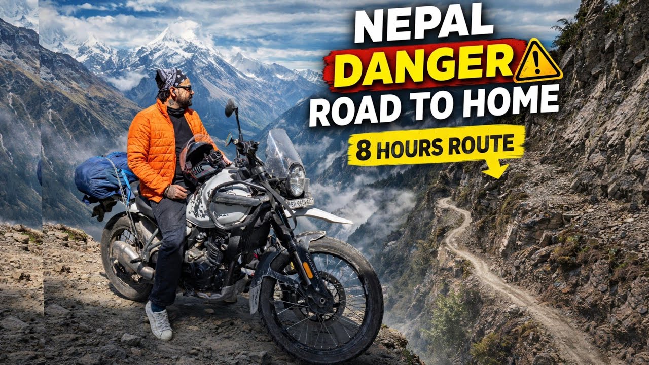 NEPAL KI SABSE DANGEROUS ROAD 😱 | 8 Ghante Ka Risky Ride!