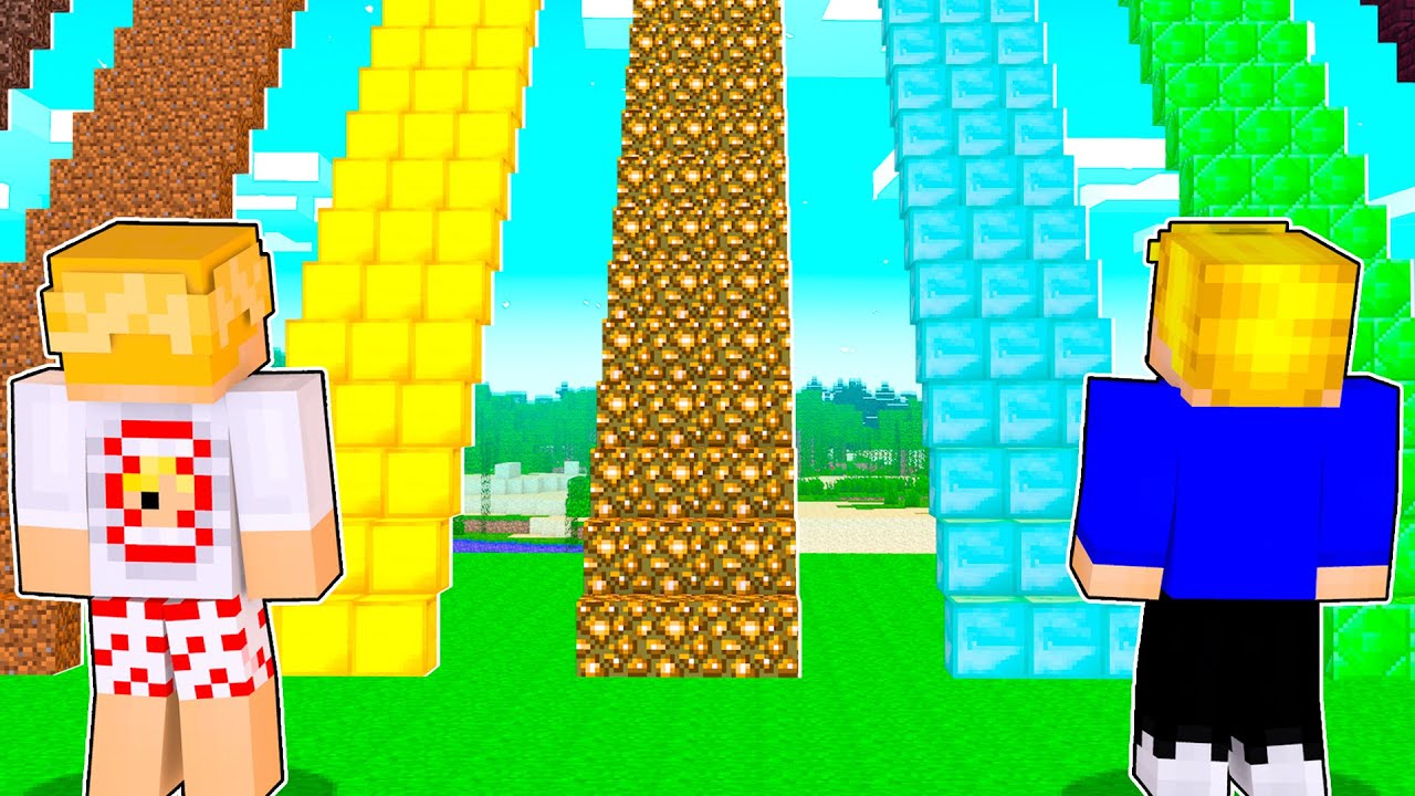 Minecraft, ABER WÄHLE NICHT die FALSCHE TREPPE!