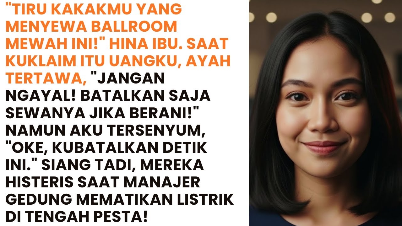 DIHINA TAK SANGGUP BAYAR, TAPI SAAT LISTRIK KUMATIKAN TOTAL, PESTA MEWAH JADI NERAKA!