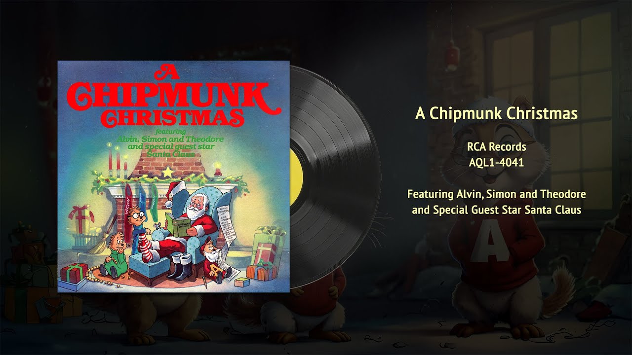A Chipmunk Christmas - Alvin and the Chipmunks (AQL1-4041) | Vintage Vinyl Restored