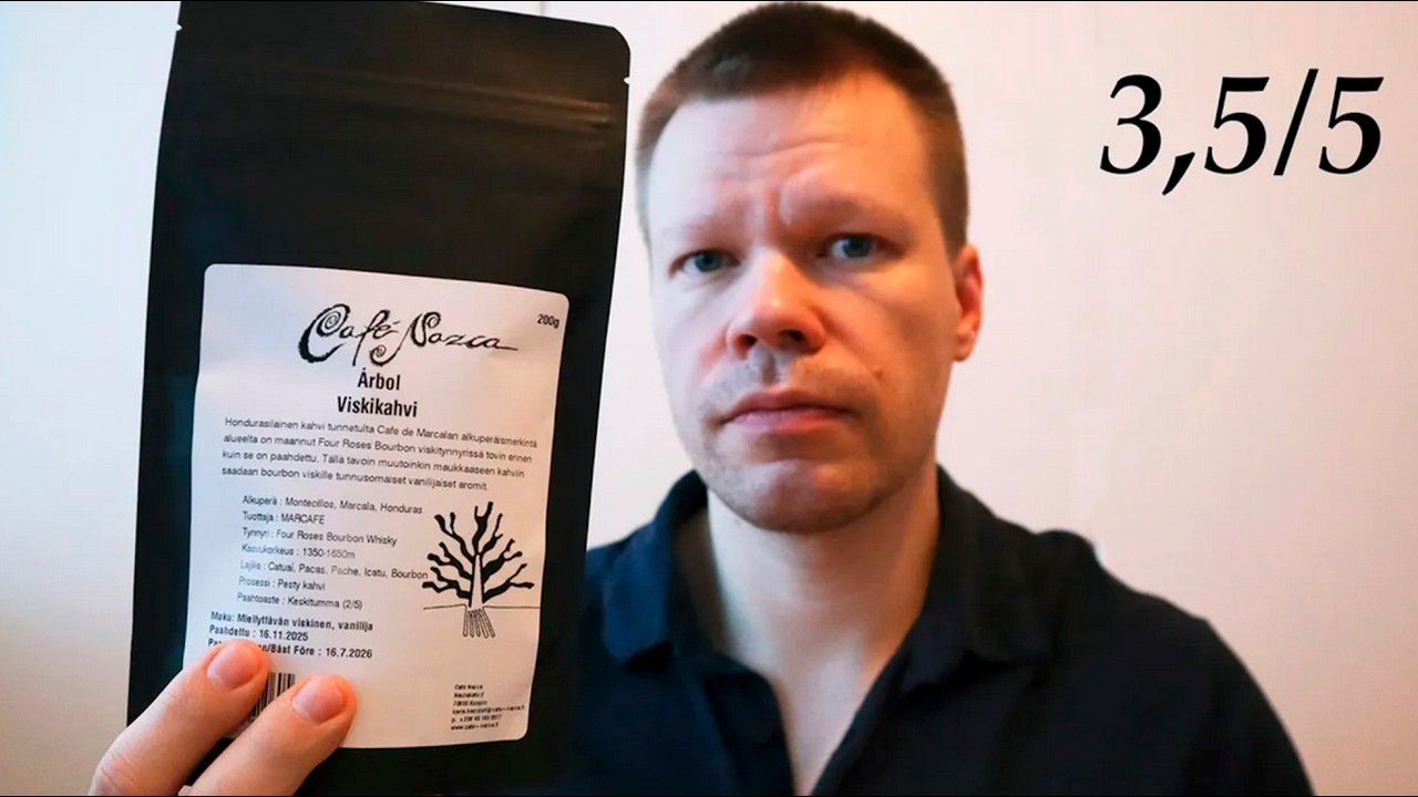 Makutestissä Café Nazcan viskikahvi