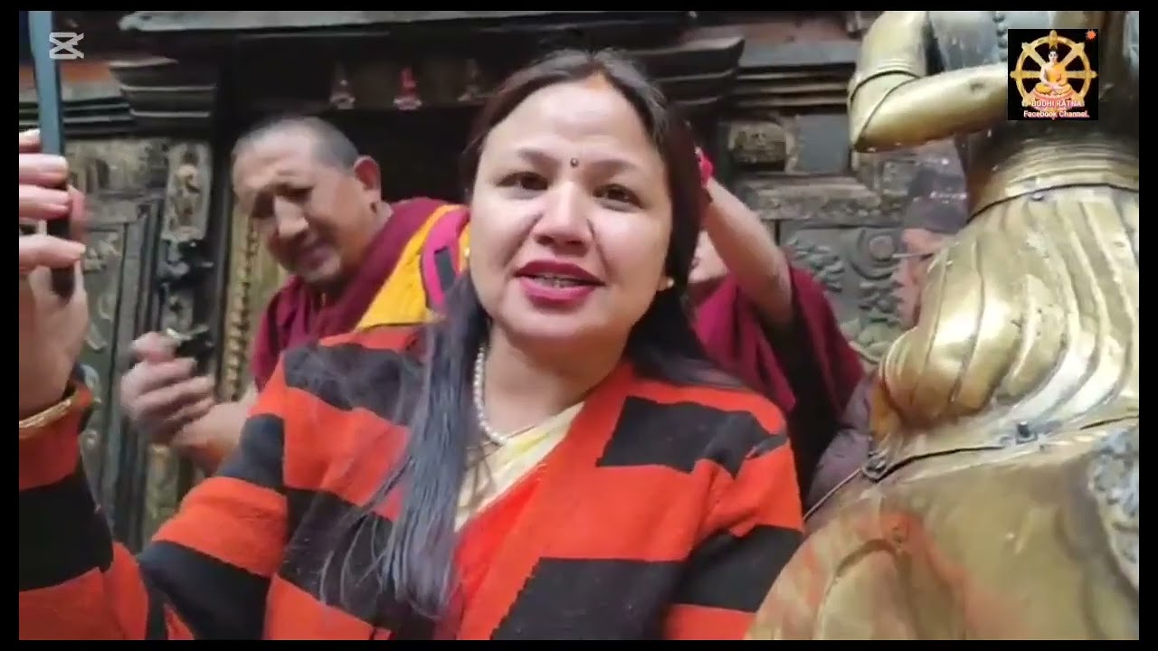 त्रियानका गुरूवर श्रद्धेय गुरूवर छोकीनिमा रिम्पोछे,श्रद्धेय भिक्षु पञ्ञासार भन्ते र श्रद्धेय दिपक गु