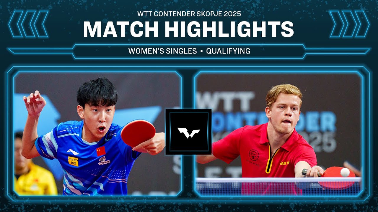 Li Hechen vs Laurens Devos | MS Qual | WTT Contender Skopje 2025