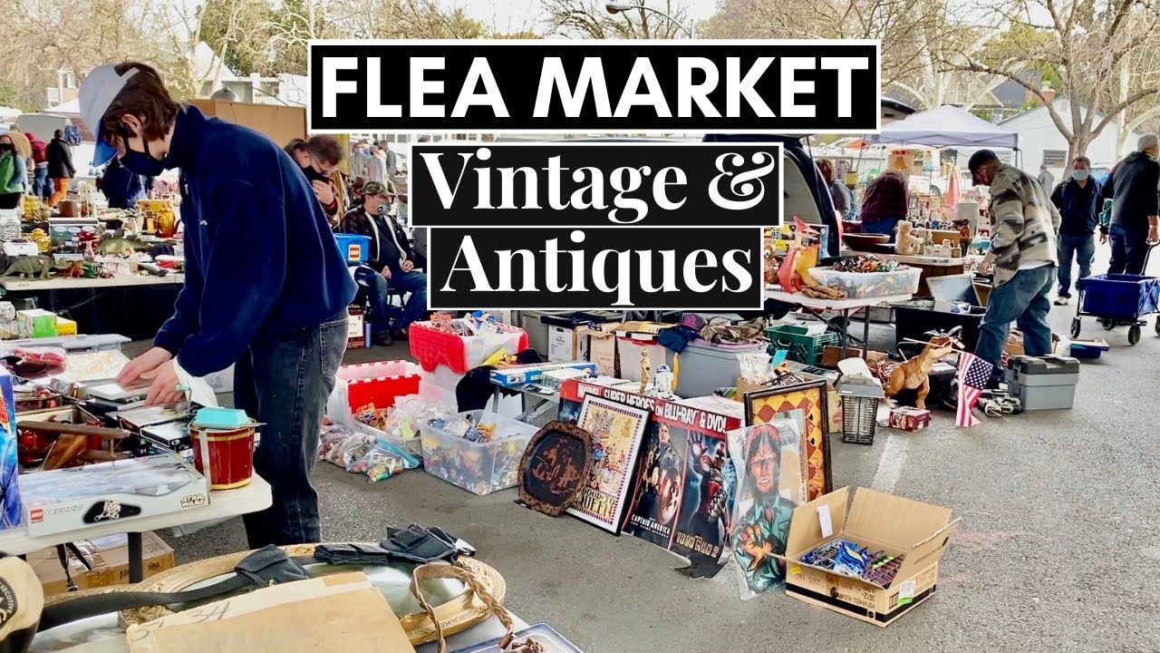 Vintage & Antique Flea Market || Flea Market Finds || Thrift with me || October 2020 - YouTube