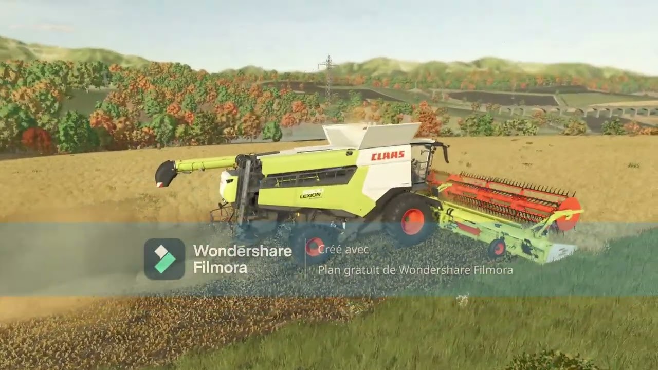 moisson avec claas lexion 6900,fentd 700 gen7 et benne maitre