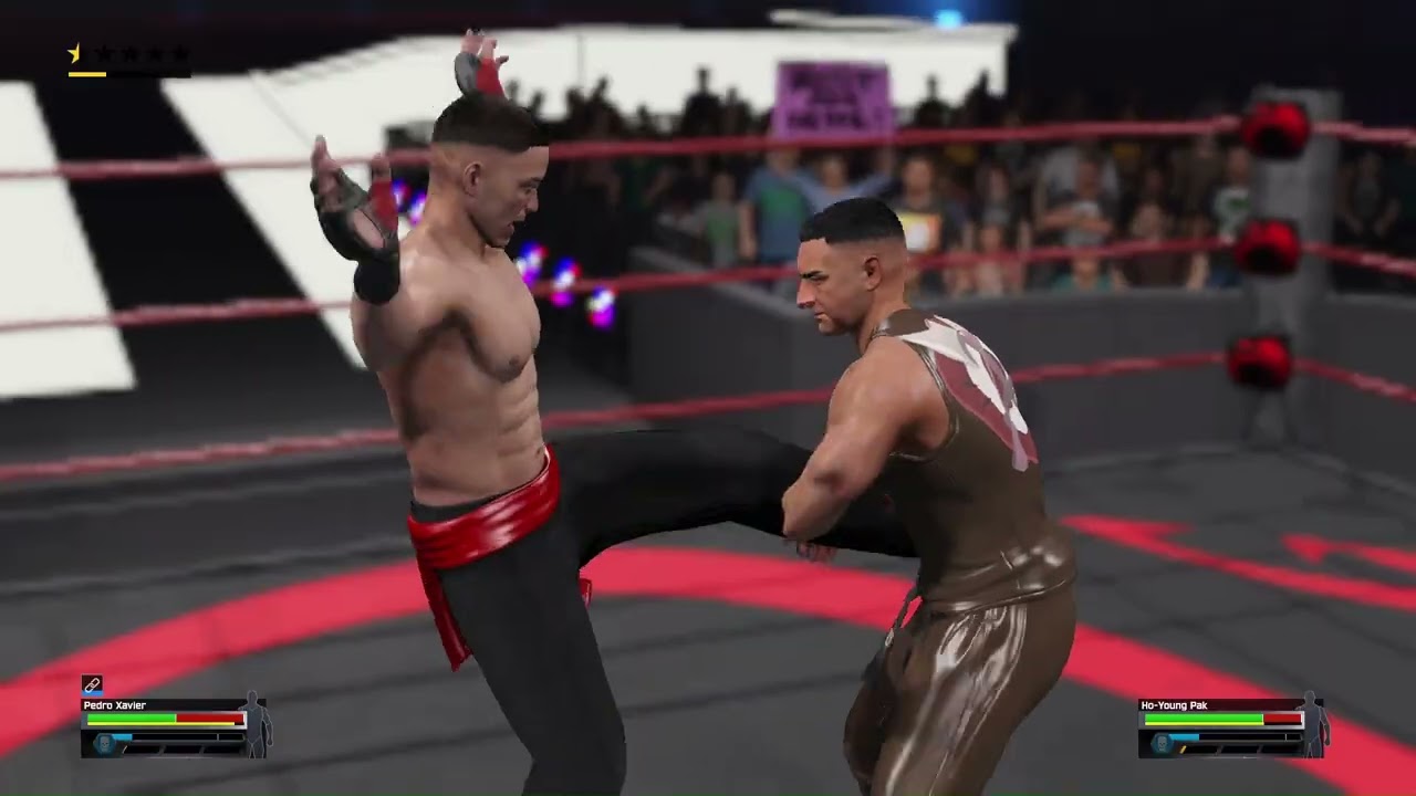 WWE 2K25:  WMAC:  Season 2: Episode 231:  Fight 2:  Axe Man v Star Warrior