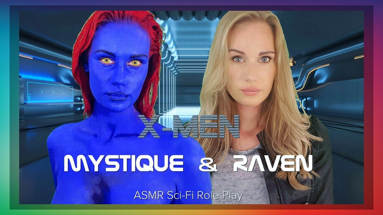Научно-фантастическая ролевая игра ASMR Mystique X-men (тихая речь/шепот/научно-фантастические зв...