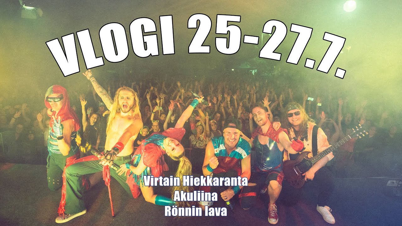 VLOG kesä 2024: Virrat, Jämsä, Rönni