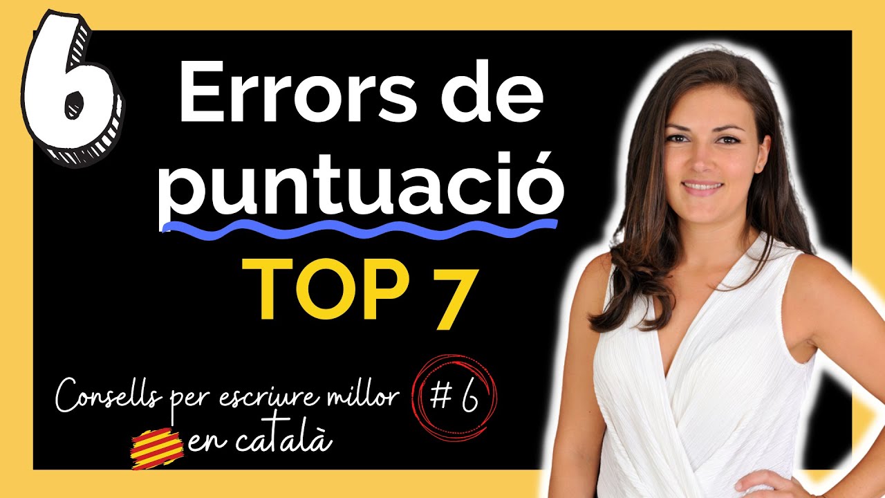 🛑 7 errors de puntuació en escriure en català | EVITA'LS