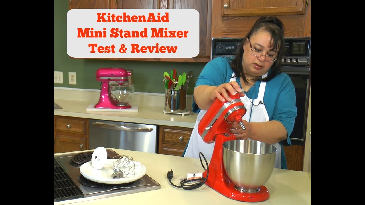 Kitchenaid Mini Stand Mixer Test & Review KSM3311XHT ~ Amy Learns to Cook