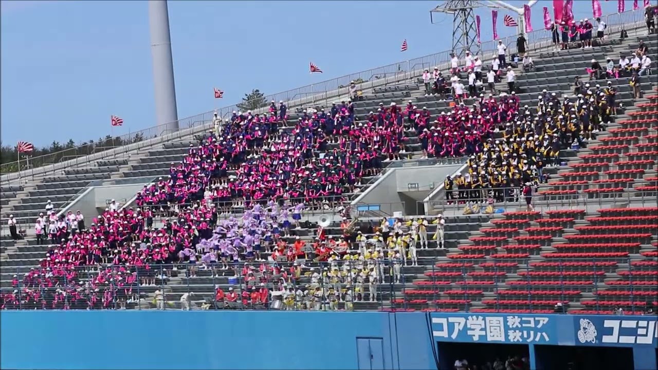 能代松陽高校 野球応援 2025 準々決勝