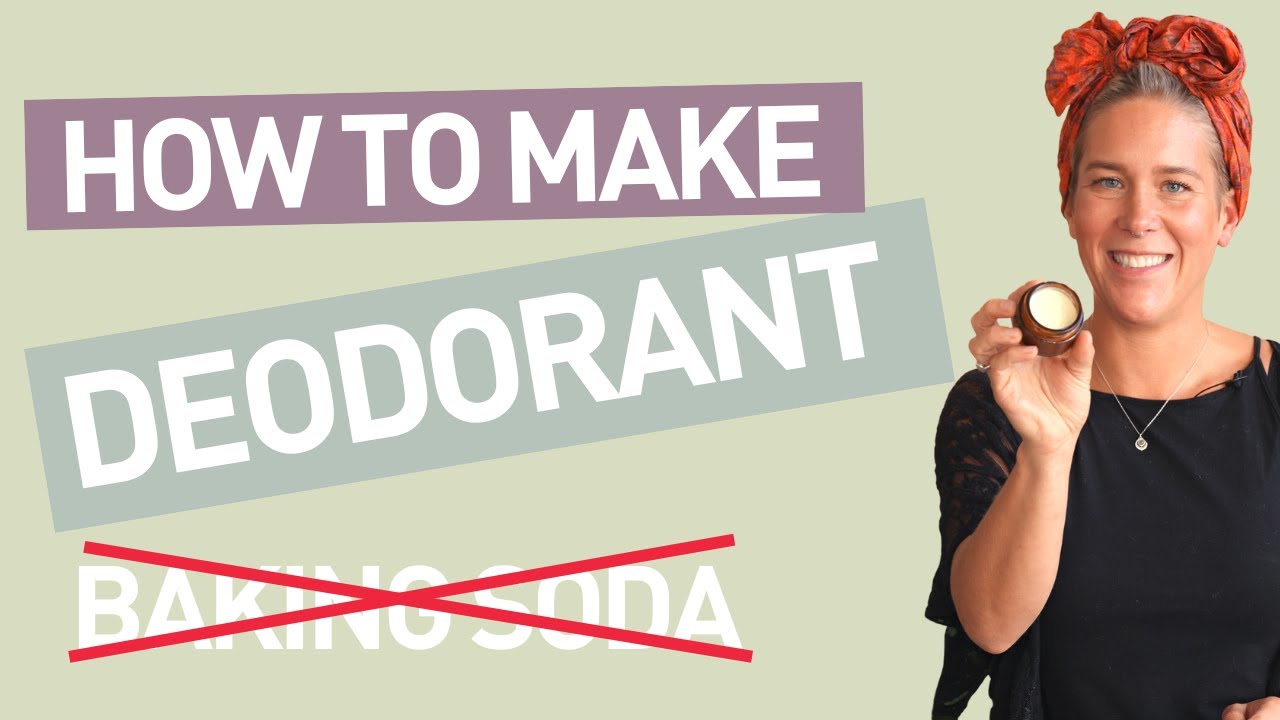 How To Make (Baking Soda Free) Deodorant // 100% Natural and Vegan & No Beeswax