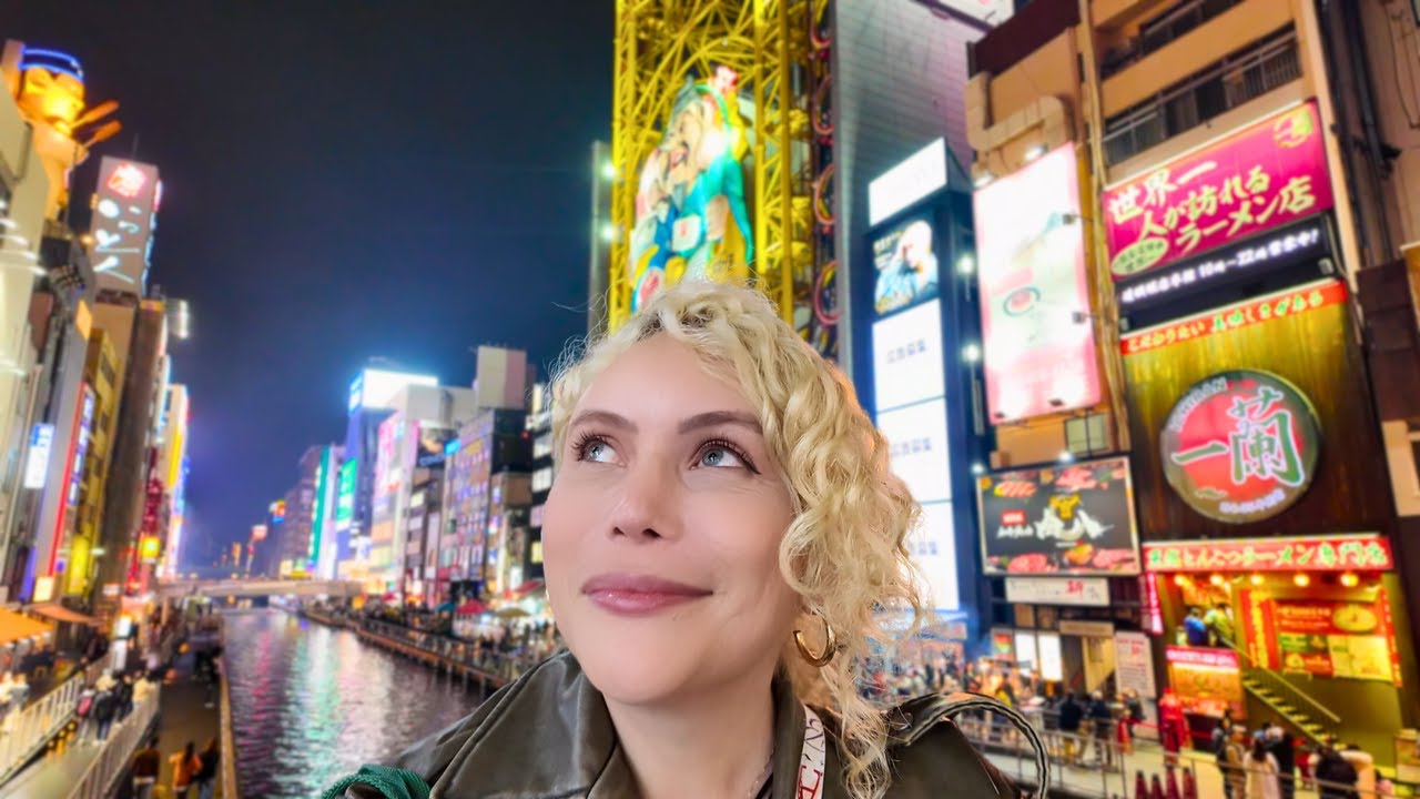 NOITE EM OSAKA JAP&Atilde;O + Comida MUITO BARATA