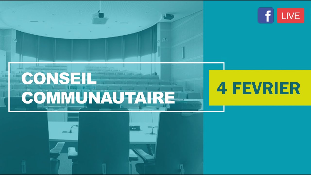 Conseil communautaire du mercredi 4 février 2026