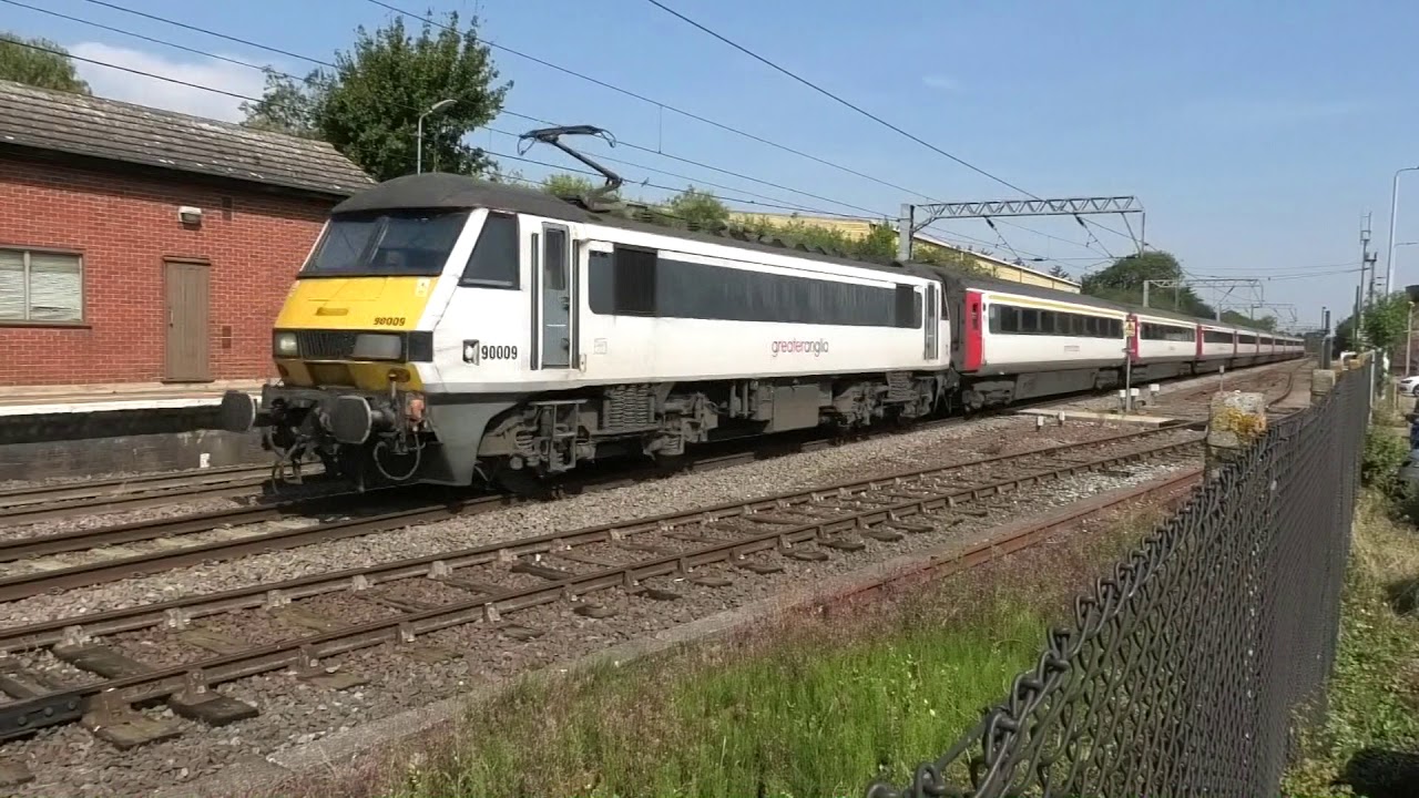 The END of the Class 90 on passenger trains on GEML