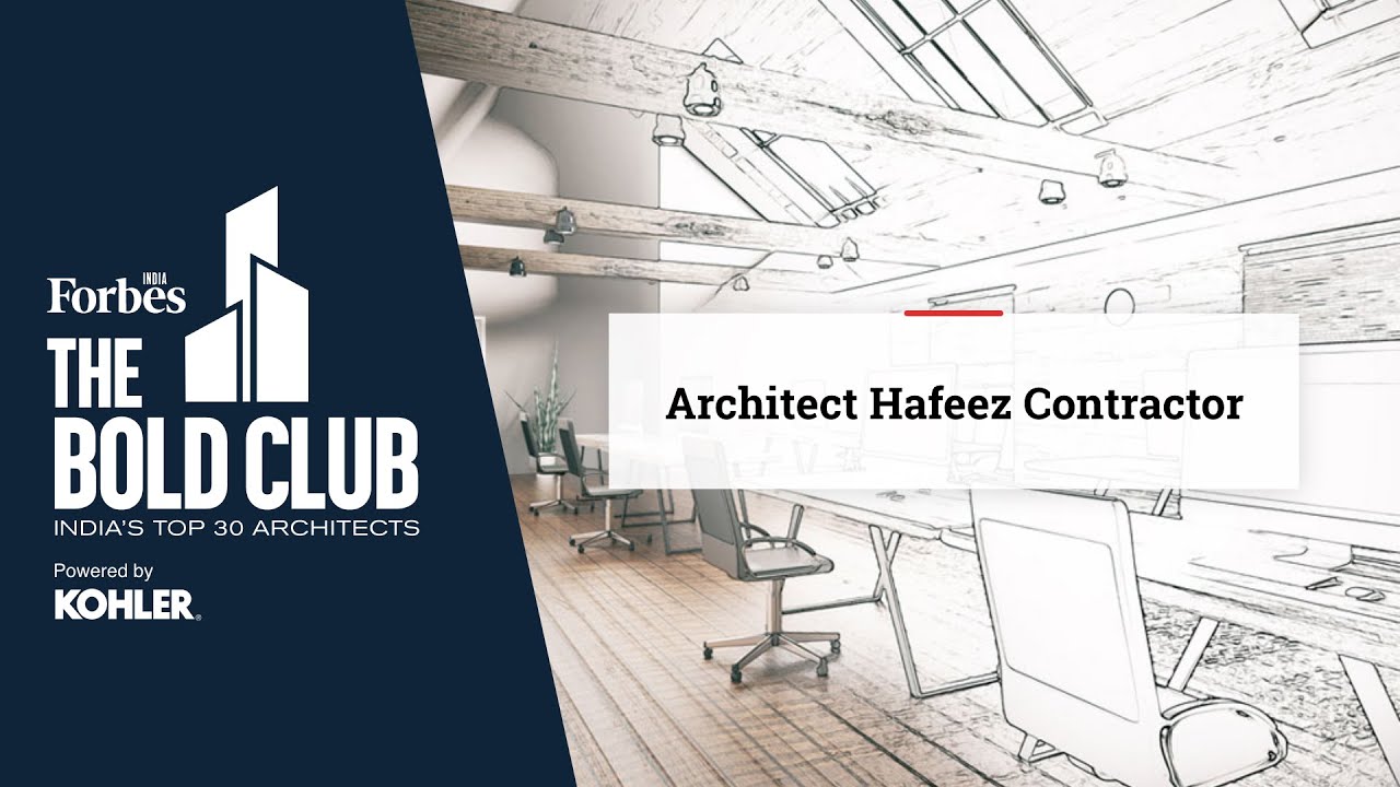 Forbes India 'The Bold Club' powered by Kohler | Architect Hafeez Contractor