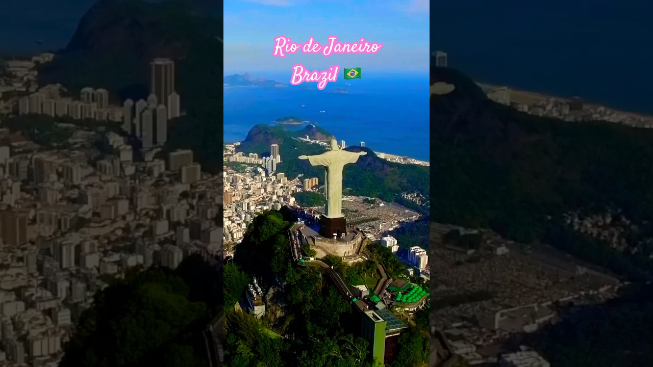 Beautiful destinations Rio de Janeiro #brazil #travelvlog #shortsyoutube #shortsfeed