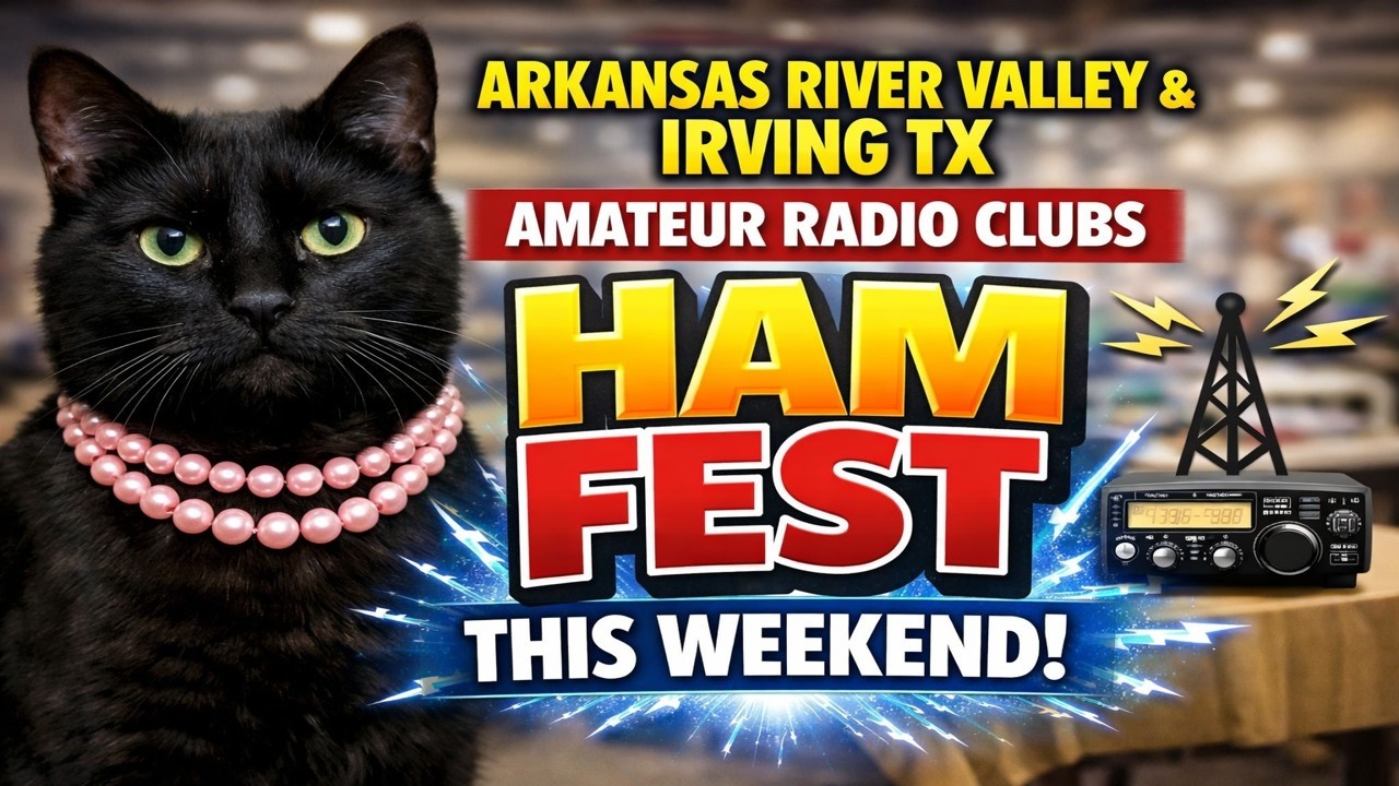Arkansas River Valley & Irving Texas Ham fests Happening This Weekend!