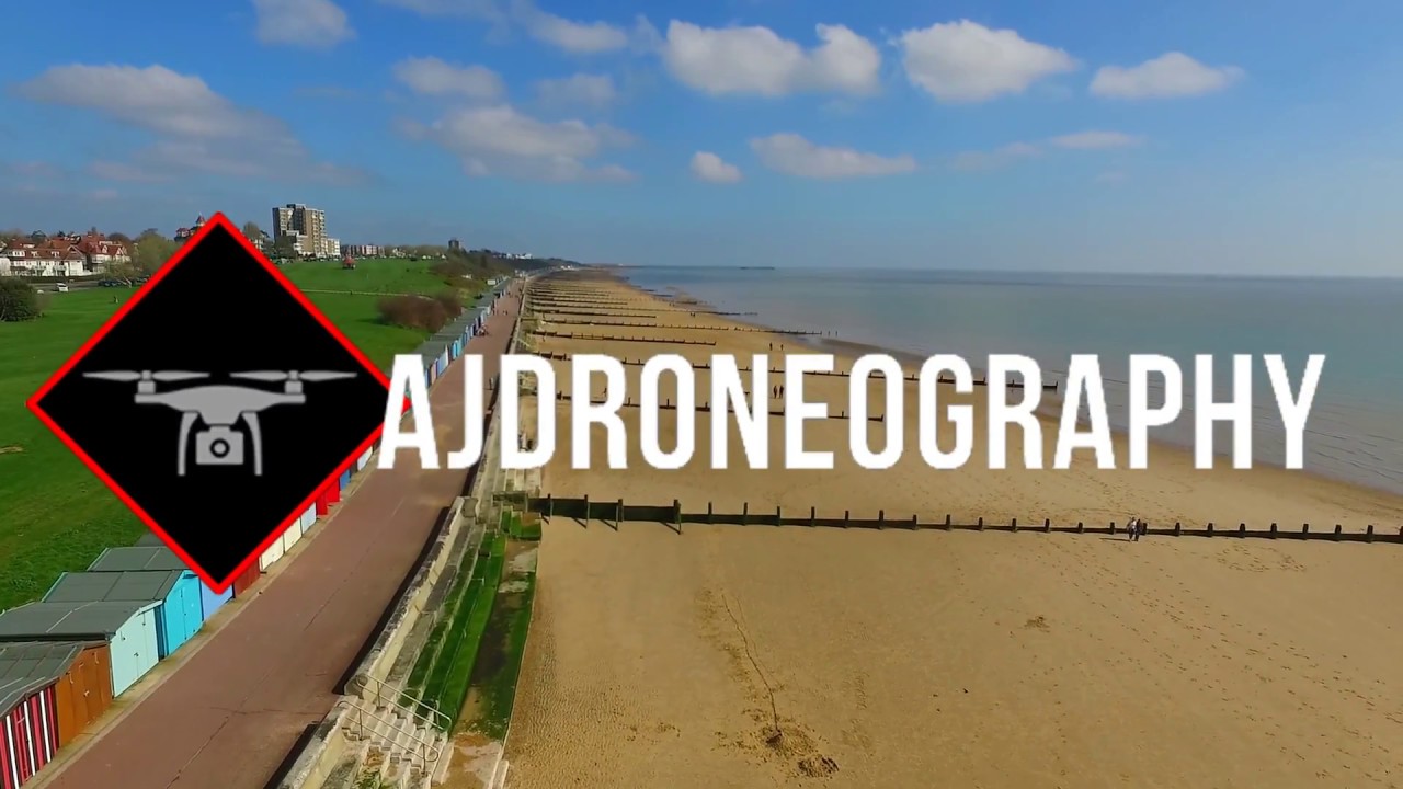 Along The Beach - Frinton with DJI Phantom 3 Advance (Drone Video)